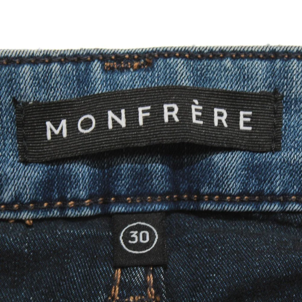 Monfrere NWT Denim Jeans Size 30 US Slim Fit Brando in Blue Cotton Blend